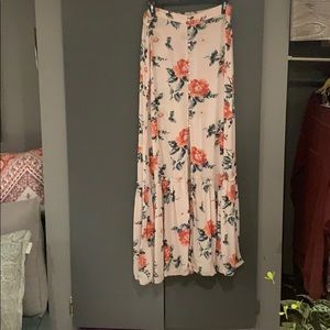 AE Button Down Maxi Skirt